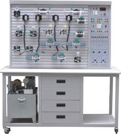 透明液壓傳動(dòng)與PLC實(shí)訓(xùn)裝置(T型鋁槽單面)